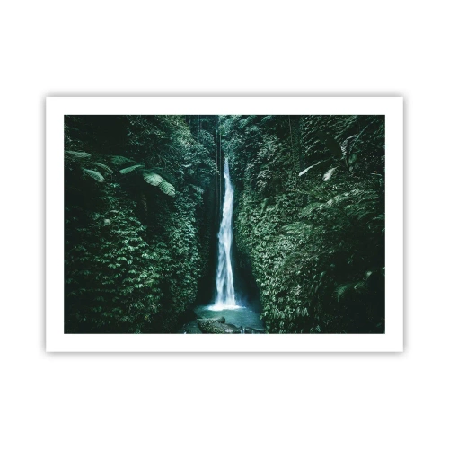Plagát - Tropický prameň - 70x50 cm