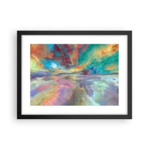 Plagát v čiernom ráme - Dve neba - 40x30 cm