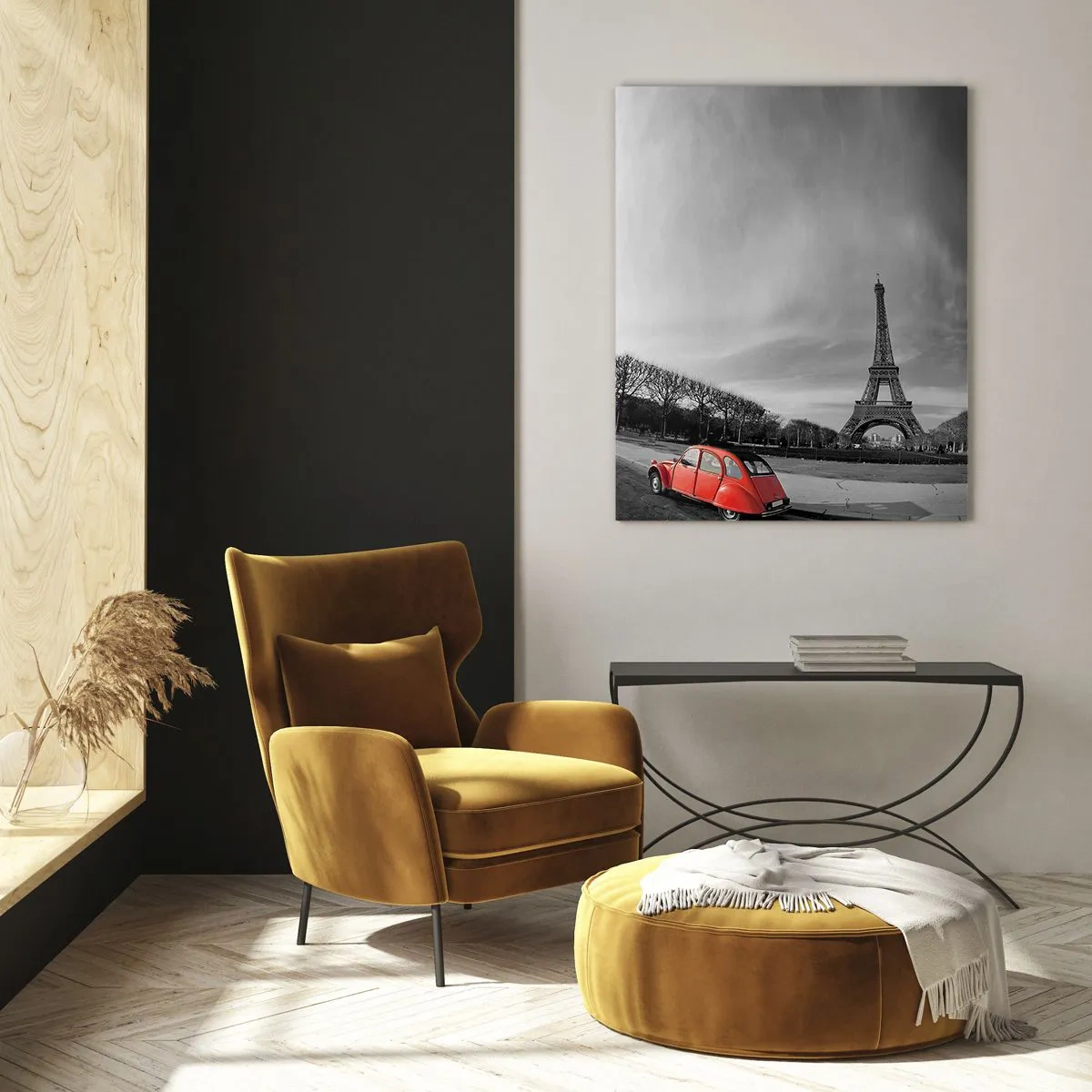 Obraz na skle - Viac parížske ako samotný Paríž - 50x70 cm