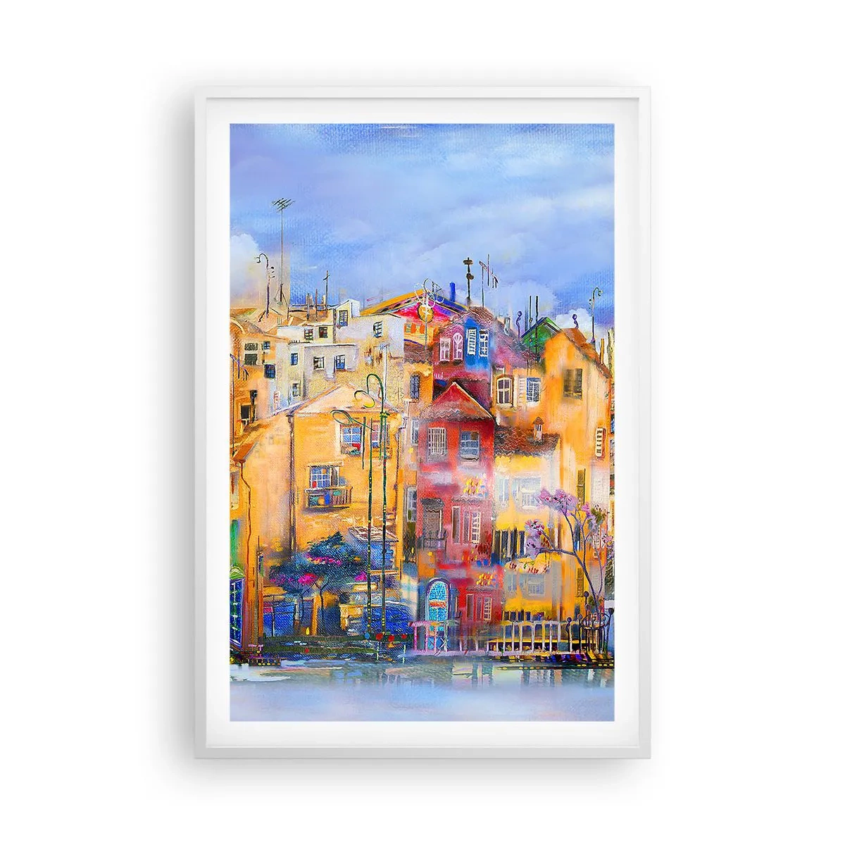 Plagát v bielom ráme - Sme spolu - 61x91 cm