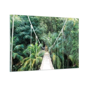 Obraz na skle - Welcome to the jungle! - 100x70 cm