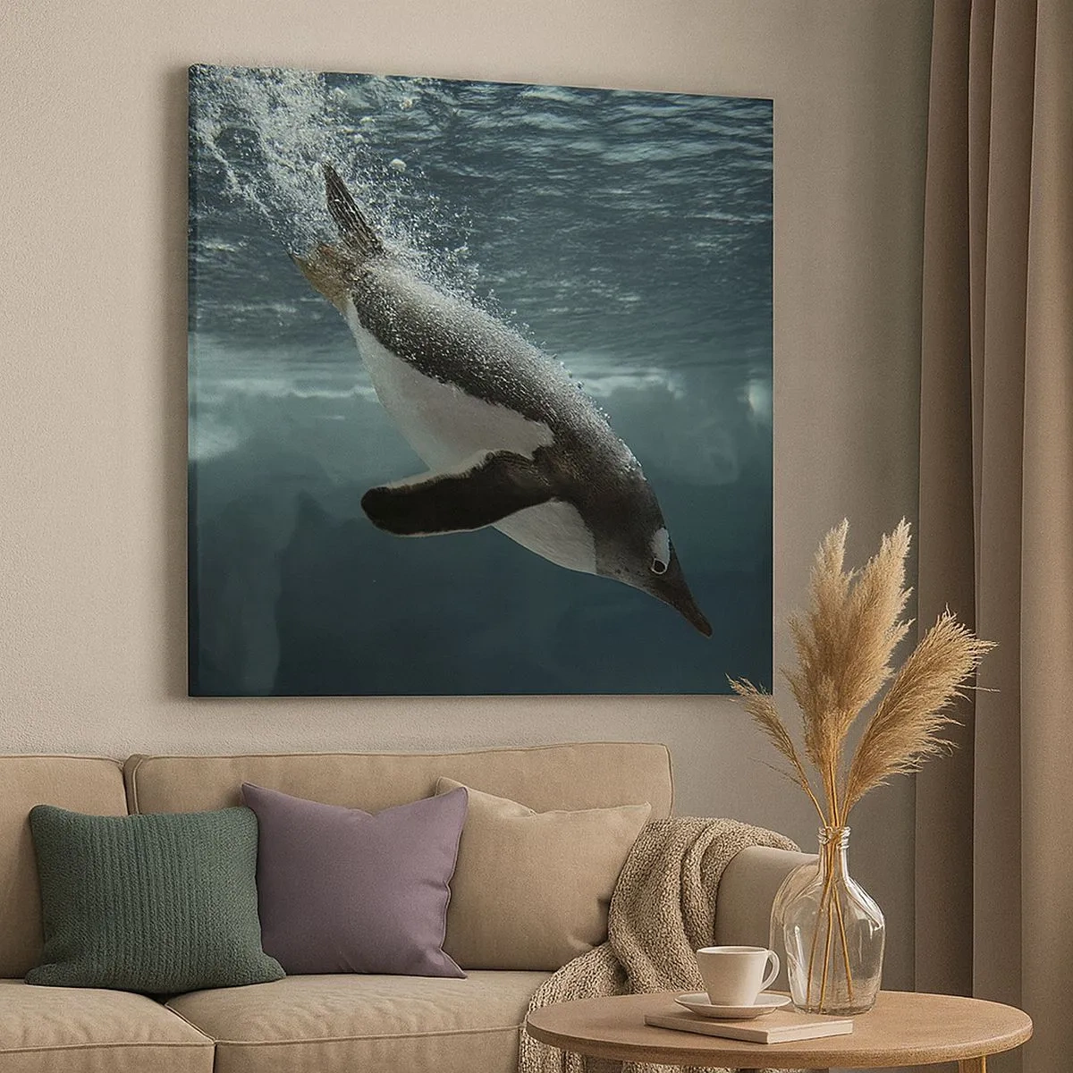 Obraz na plátne - Vitajte v mojom svete - 30x30 cm