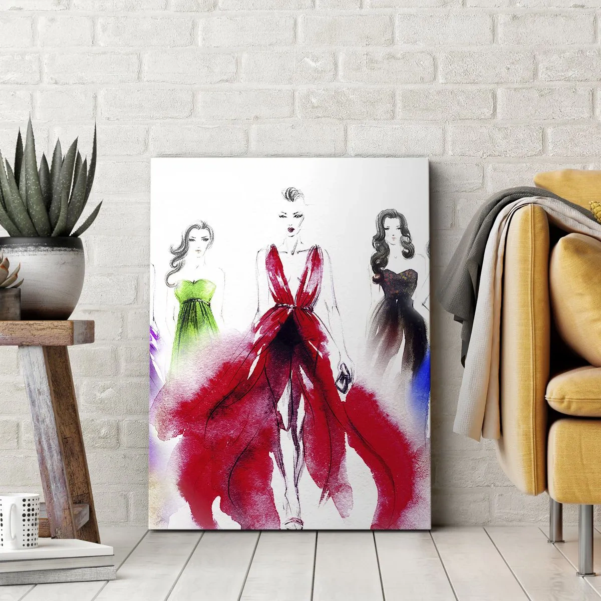 Obraz na plátne - Nálada na kostýmy - 70x100 cm
