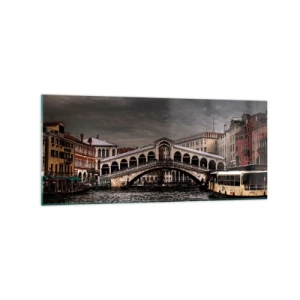 Obraz na skle - Sľub benátskeho večera - 120x50 cm