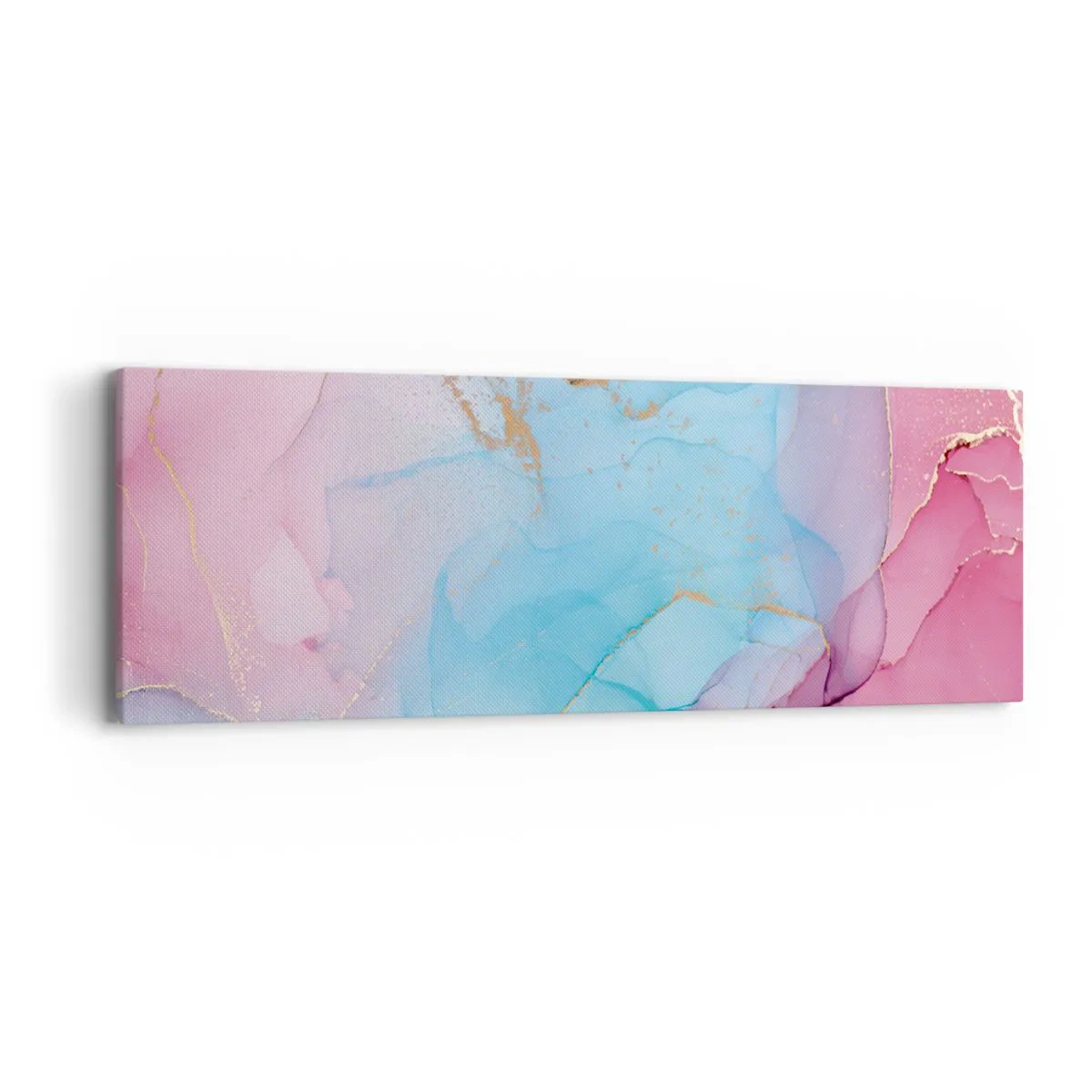 Obraz na plátne - Stretávanie a prelínanie - 90x30 cm