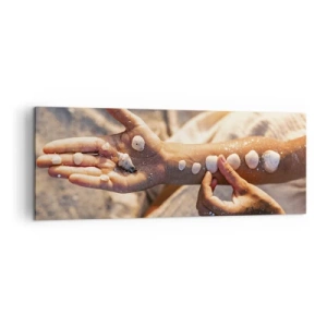 Obraz na plátne - Krása na dosah - 140x50 cm