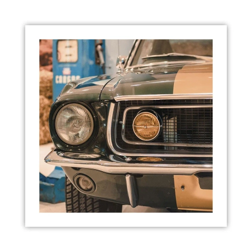 Plagát - Stretnutie s legendou - 50x50 cm