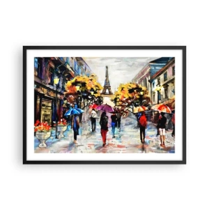 Plagát v čiernom ráme - Na jeseň obzvlášť krásny - 70x50 cm