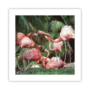 Plagát - Popoludňajšie klebety - 40x40 cm