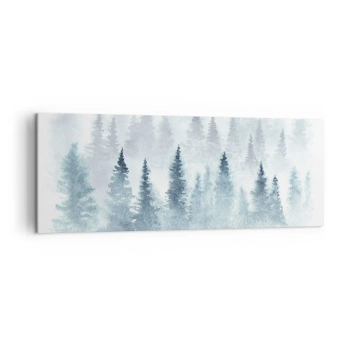 Obraz na plátne - Zahalené hmlou - 140x50 cm