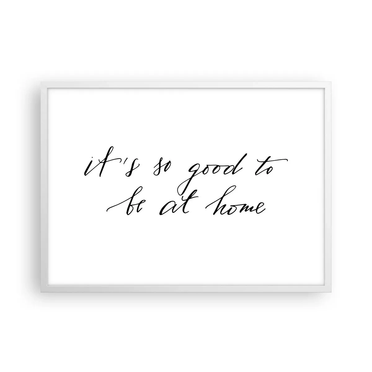 Plagát v bielom ráme - Celá pravda - 70x50 cm