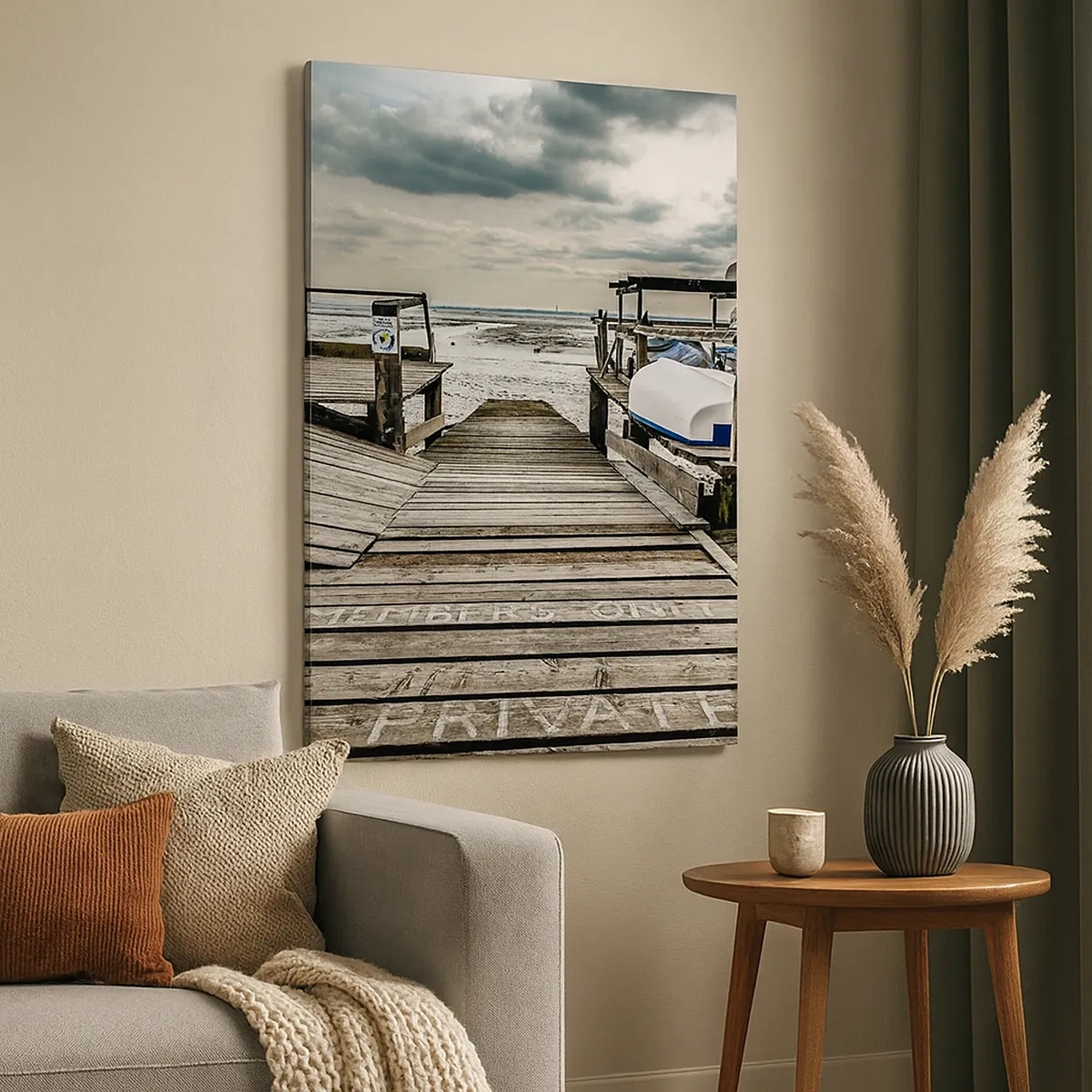 Obraz na plátne - Severná pláž - 50x70 cm