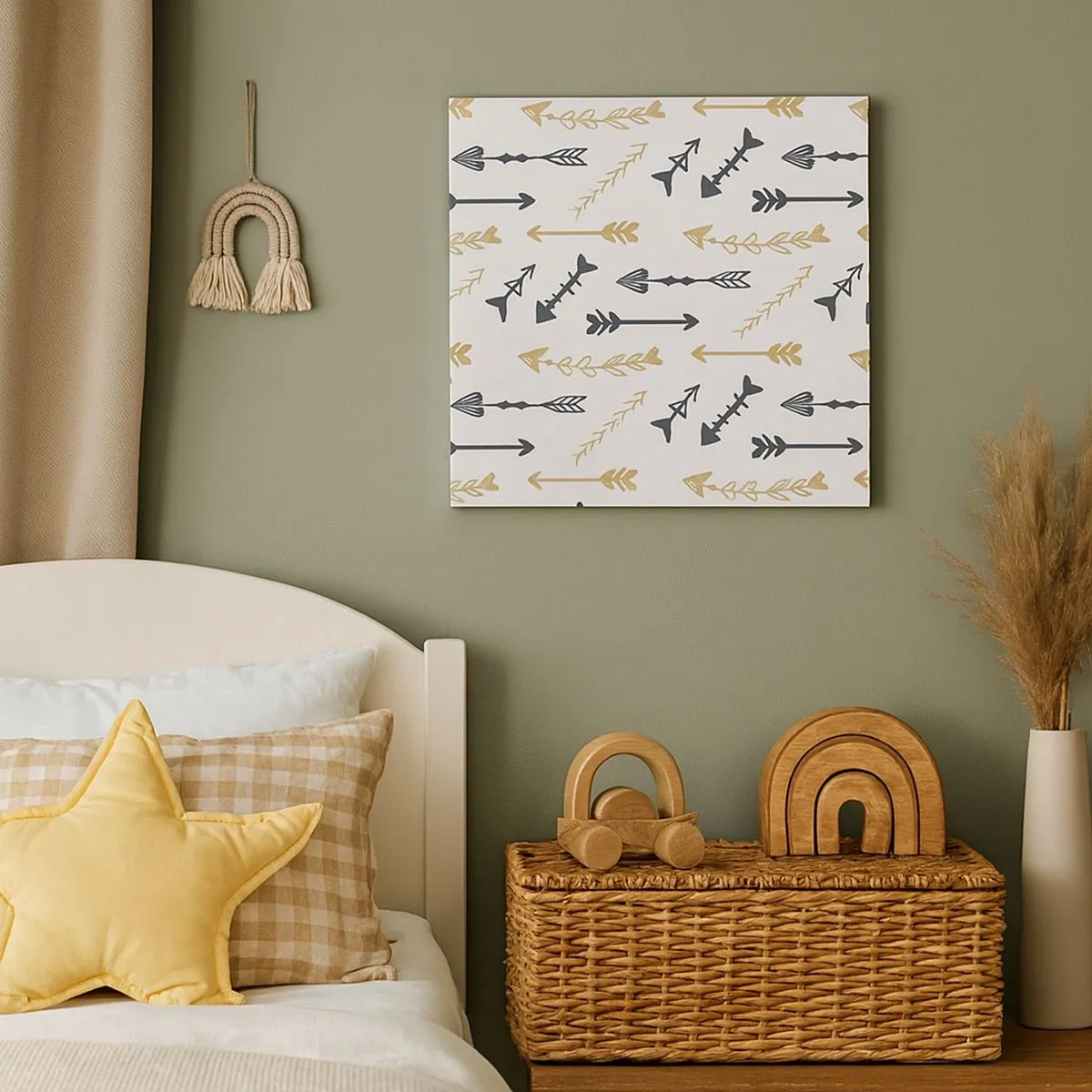 Obraz na plátne - Sen lukostrelca - 30x30 cm