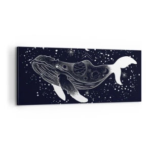 Obraz na plátne - V oceáne vesmíru - 100x40 cm