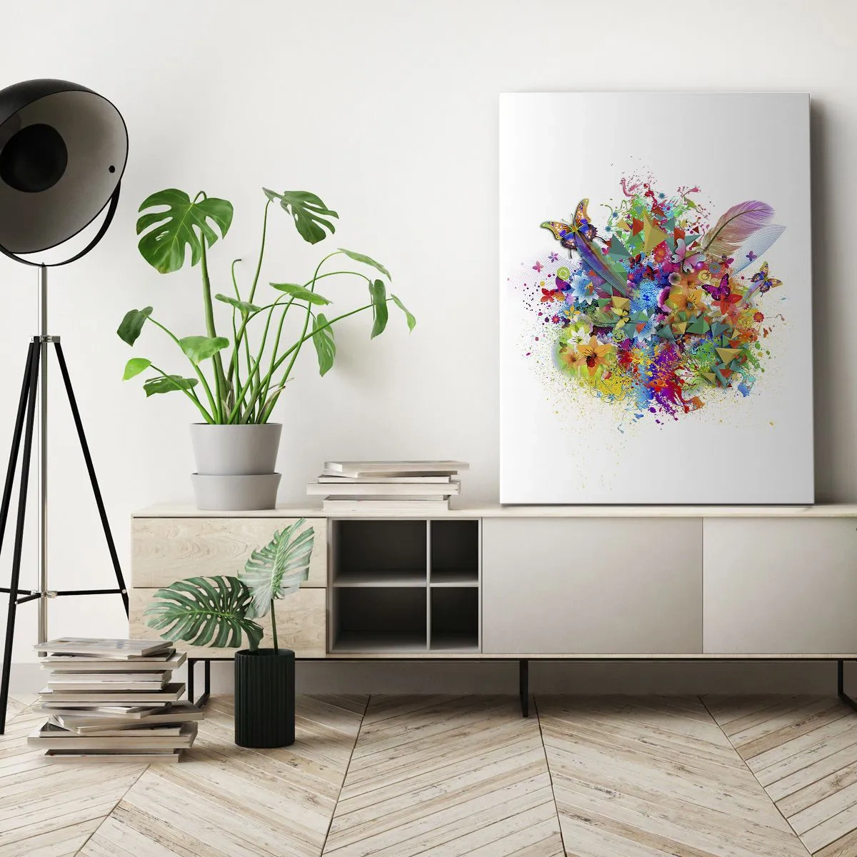 Obraz na plátne - Kytica radosti - 50x70 cm