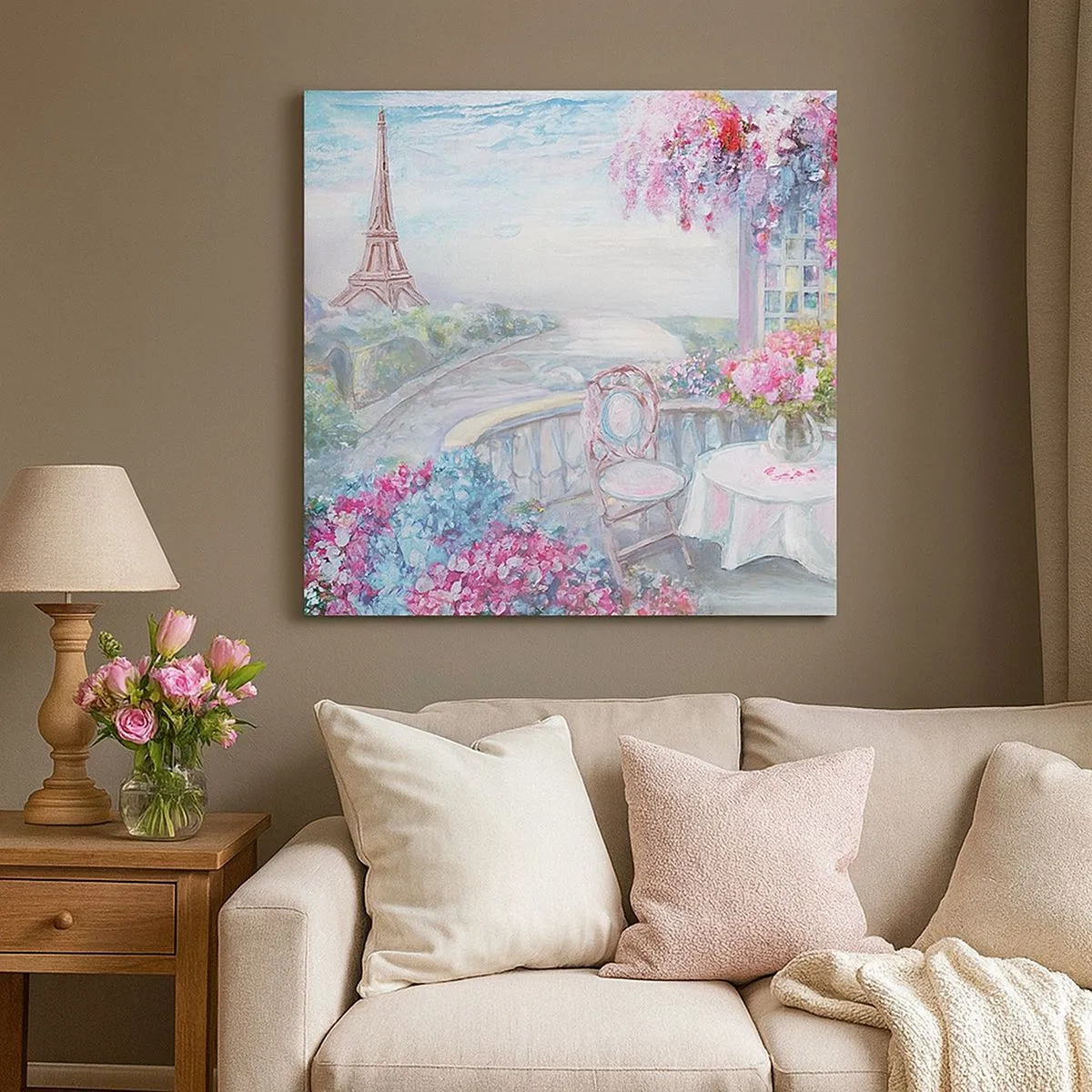 Obraz na plátne - Najkrajšie je tu v máji - 30x30 cm