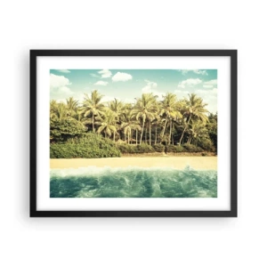 Plagát v čiernom ráme - Čo napríklad tu? - 50x40 cm