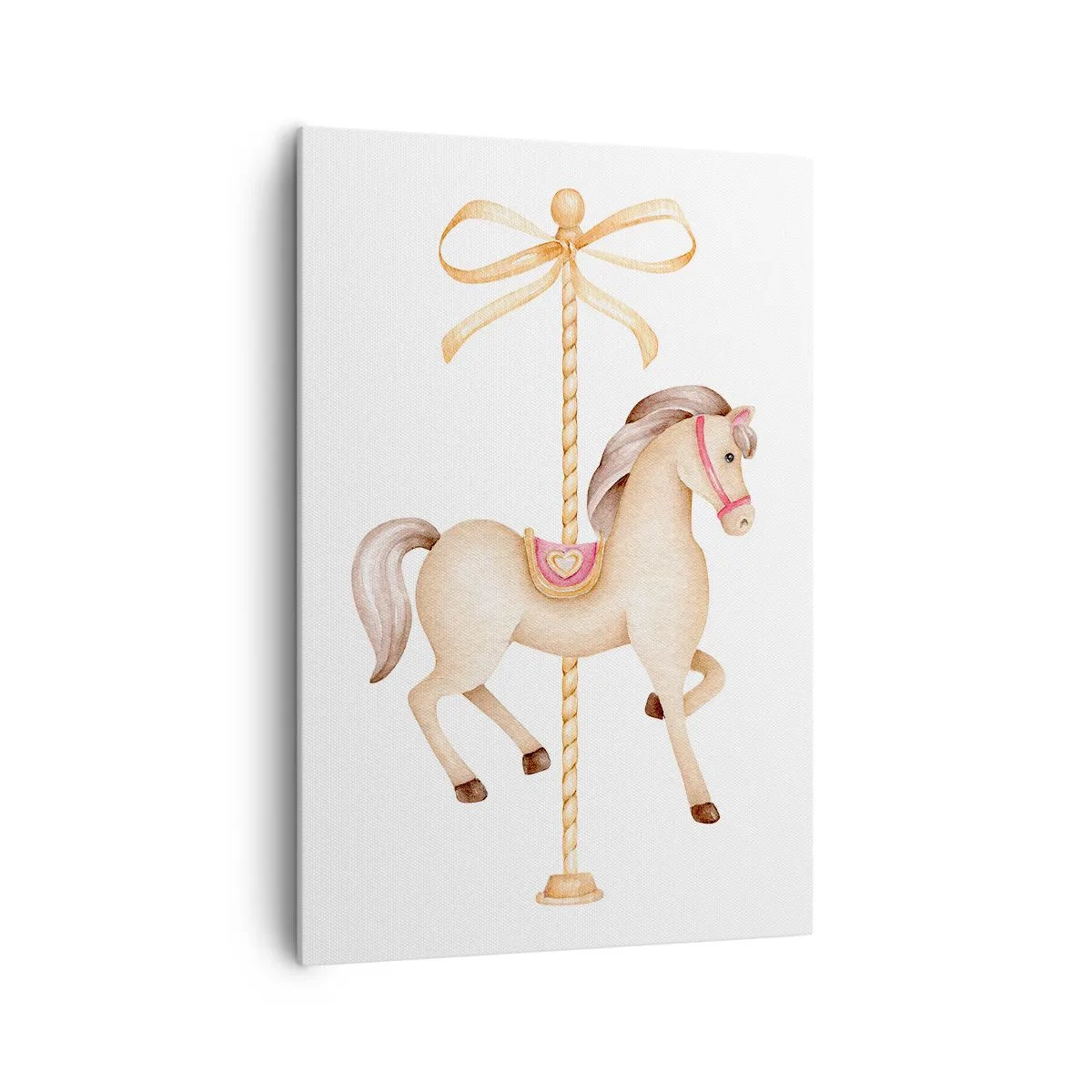 Obraz na plátne - Elegantným klusom - 70x100 cm