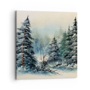 Obraz na plátne - Pripravenie na Vianoce - 70x70 cm