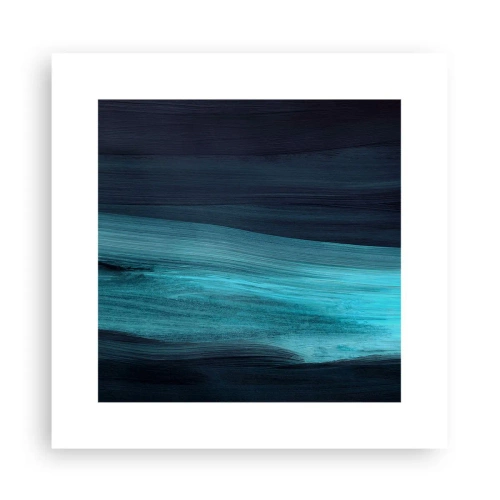 Plagát - Plávaj s prúdom - 30x30 cm