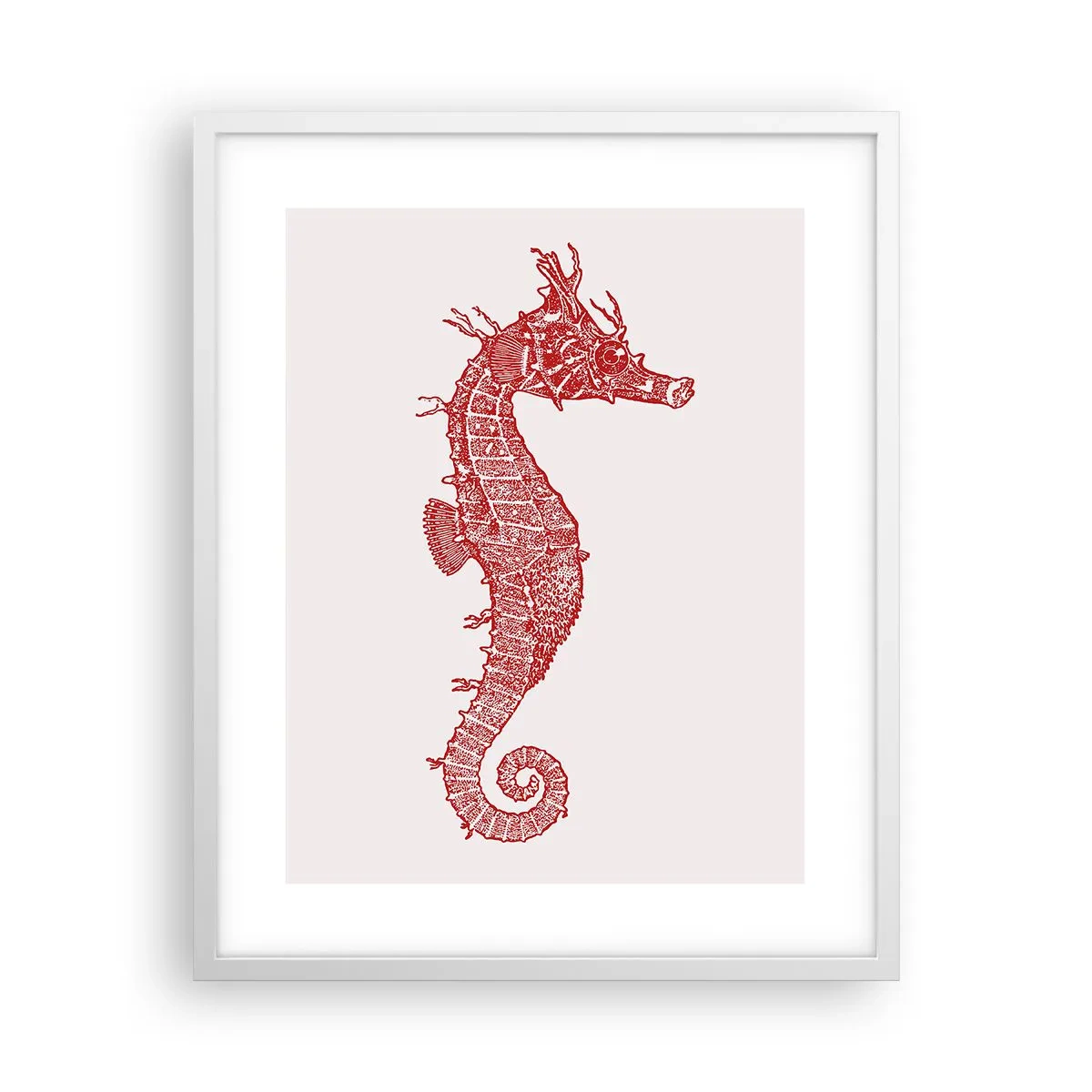 Plagát v bielom ráme - Perfektná bytosť - 40x50 cm