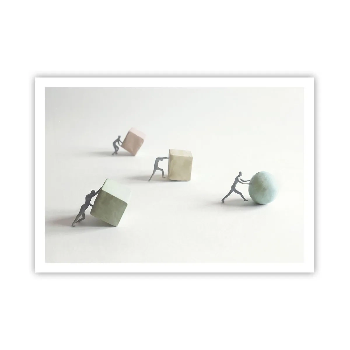 Plagát - Život samotný - 100x70 cm