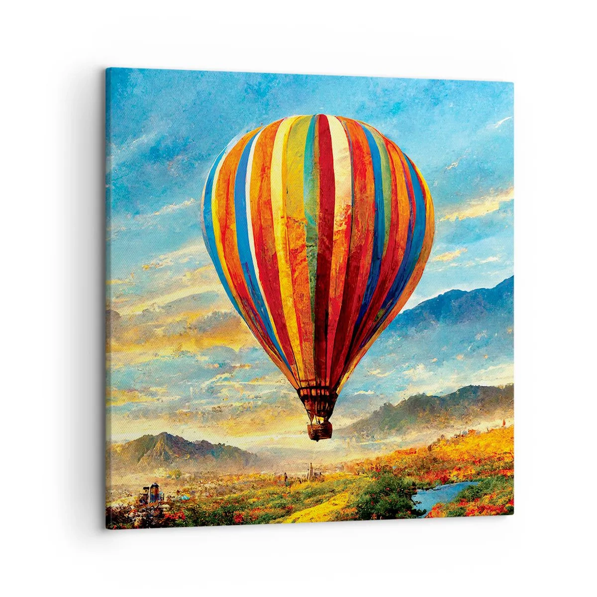 Obraz na plátne - V tichu je toho vidieť viac - 50x50 cm