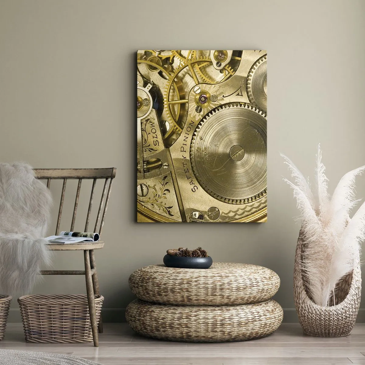 Obraz na plátne - Choď s duchom času - 65x120 cm