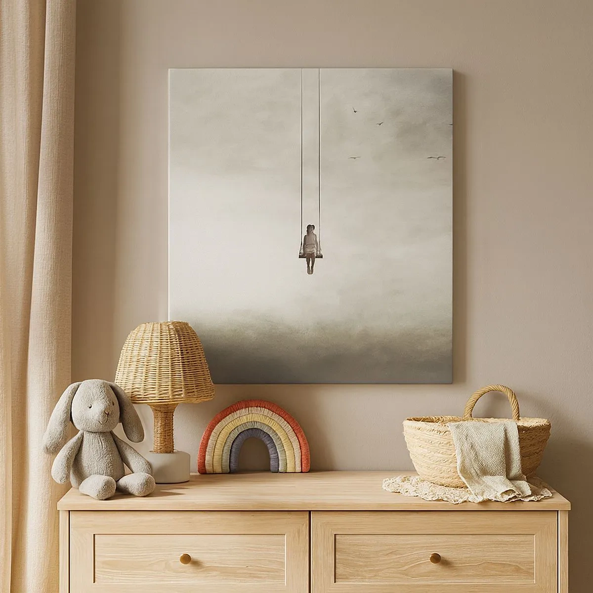 Obraz na plátne - Dieťa v nás - 30x30 cm