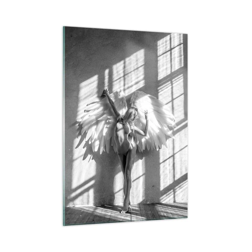 Obraz na skle - Priamo z neba - 50x70 cm