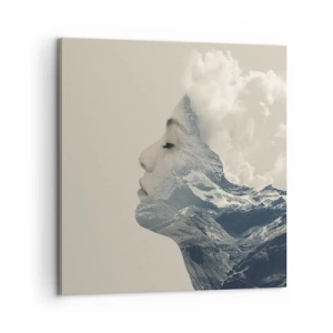 Obraz na plátne - Krása živlov - 60x60 cm