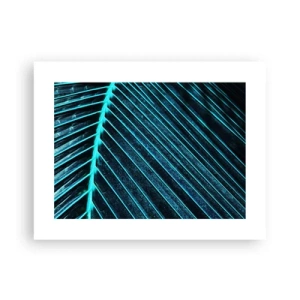 Plagát - Textúra zelene - 40x30 cm