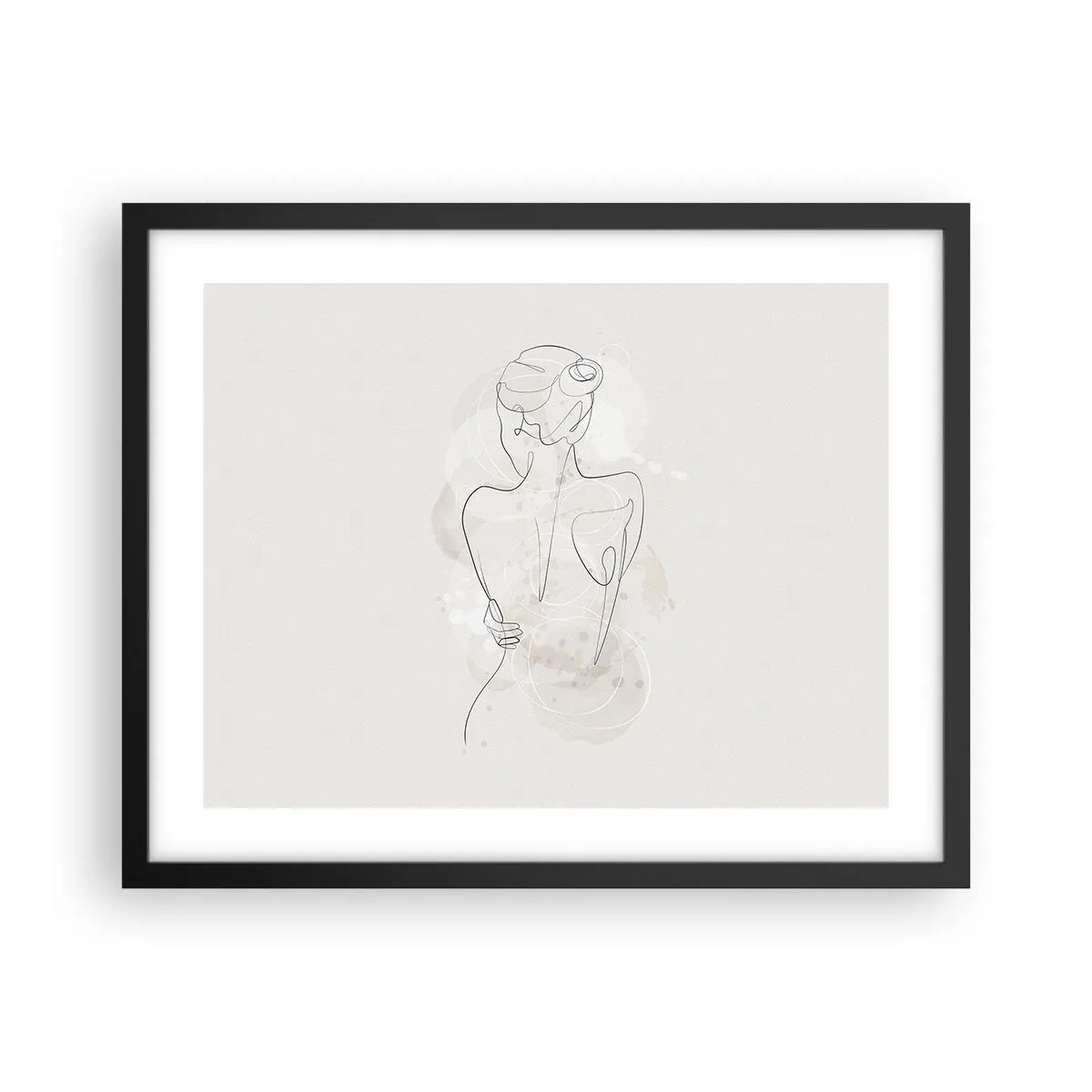 Plagát v čiernom ráme - Ako citlivý nástroj - 50x40 cm