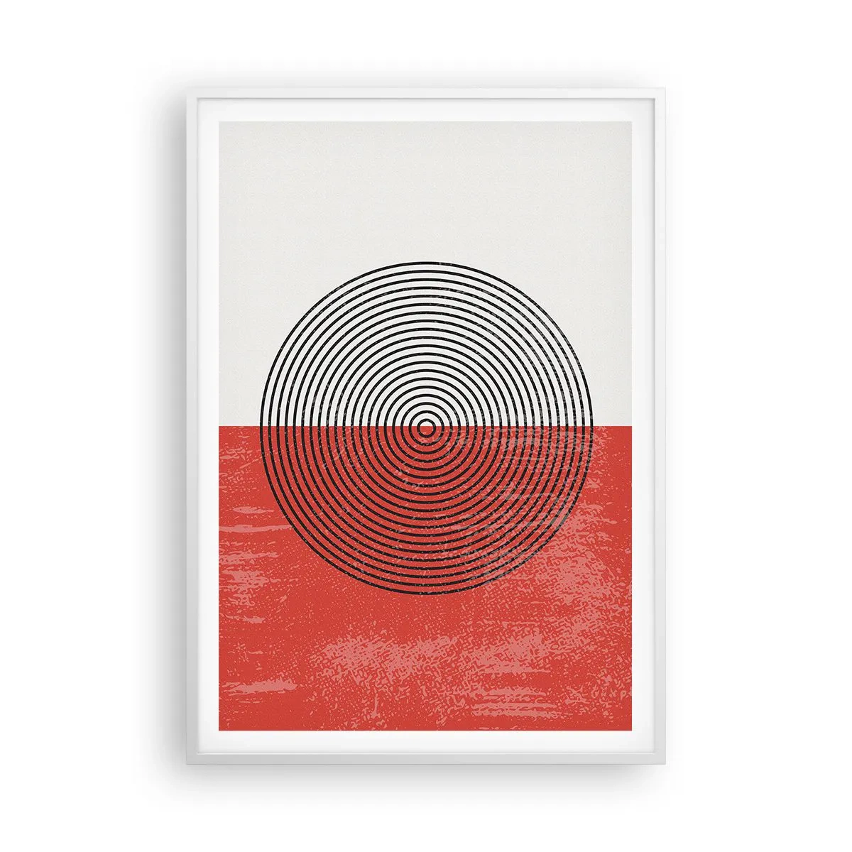 Plagát v bielom ráme - Presný zásah - 70x100 cm