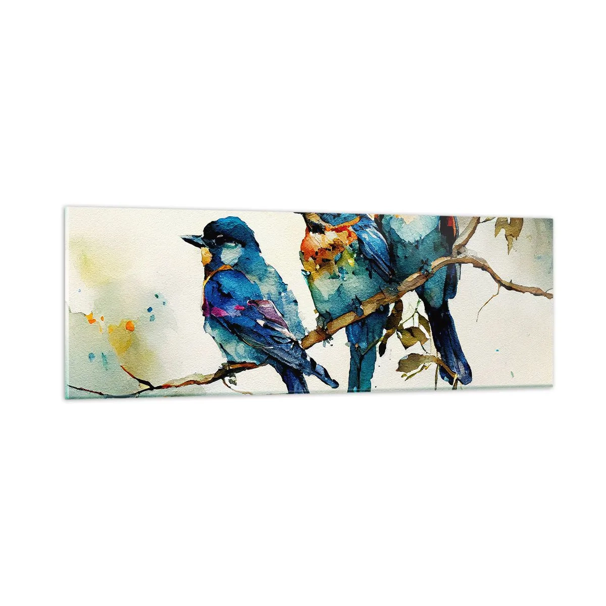 Obraz na skle - Urazil sa? - 90x30 cm