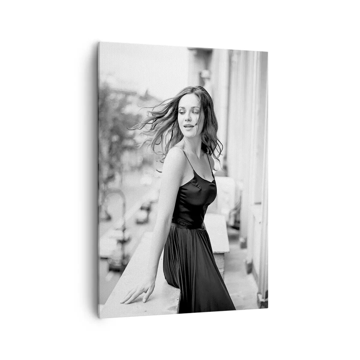 Obraz na plátne - Určite Parížanka - 70x100 cm