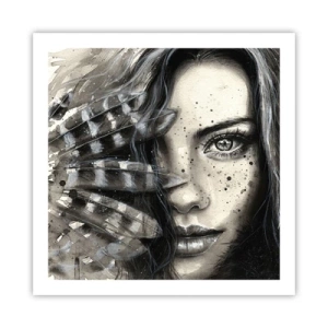 Plagát - Divoká krása - 60x60 cm