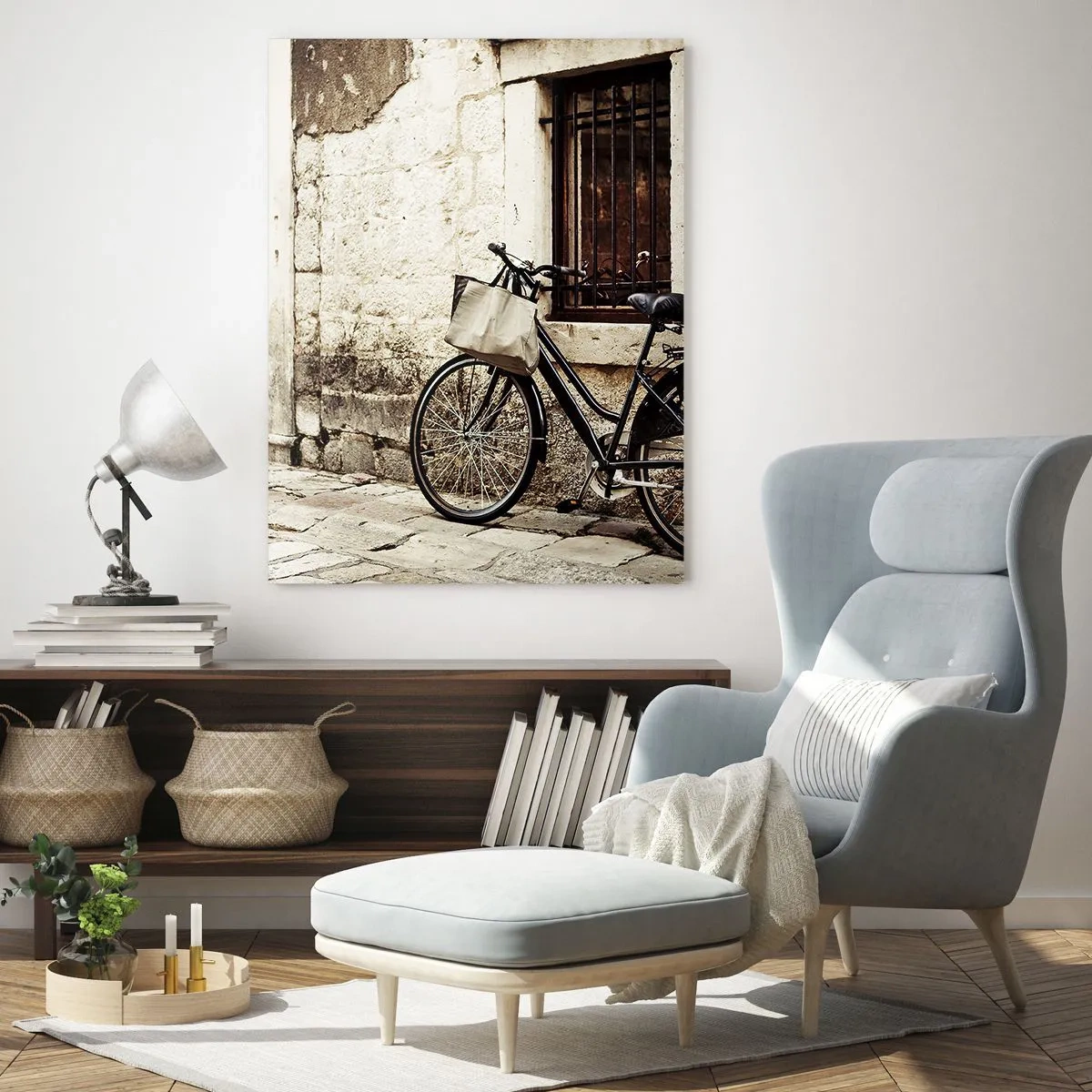 Obraz na skle - Návrat do minulosti - 50x70 cm