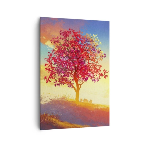 Obraz na plátne - Pútnik pri cieli - 70x100 cm
