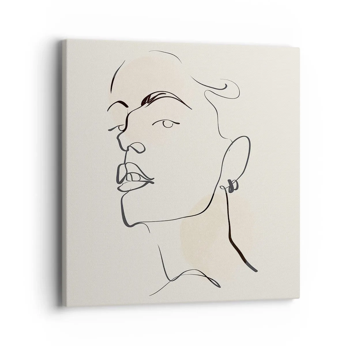 Obraz na plátne - Hrdý pohľad - 40x40 cm