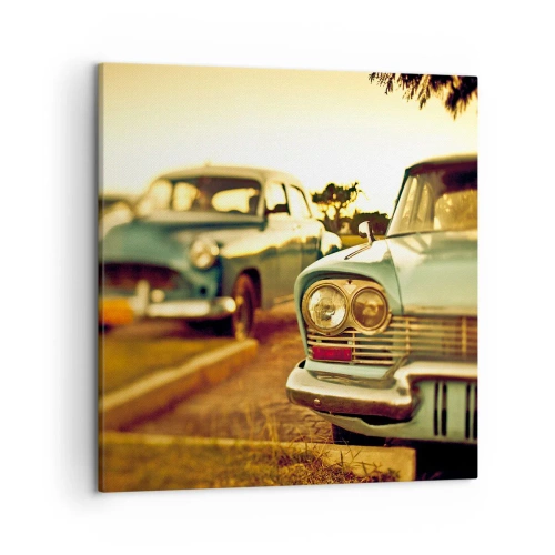 Obraz na plátne - Počkáme, uvidíme - 50x50 cm