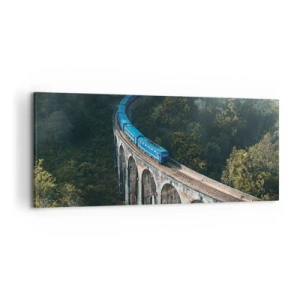Obraz na plátne - Príťažlivosť prírody - 120x50 cm