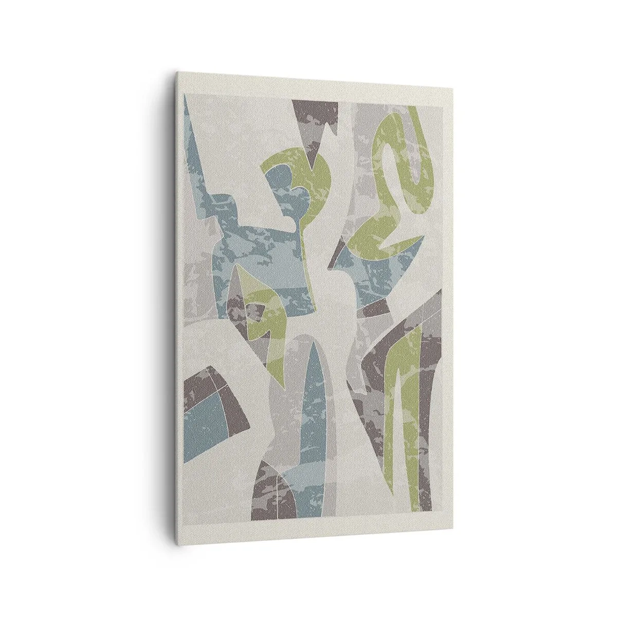 Obraz na plátne - Kompozícia za sklom - 80x120 cm