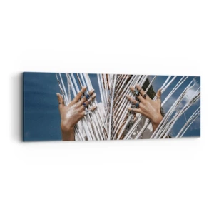 Obraz na plátne - Šamanové dievča? - 90x30 cm