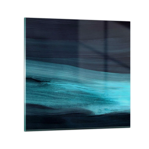 Obraz na skle - Plávaj s prúdom - 50x50 cm