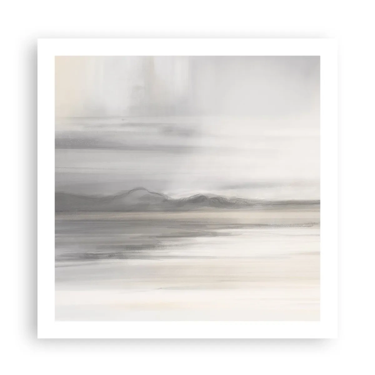Plagát - Zamyslená diaľka - 60x60 cm