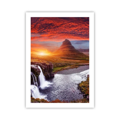 Plagát - Pohľad na Stredozem - 50x70 cm