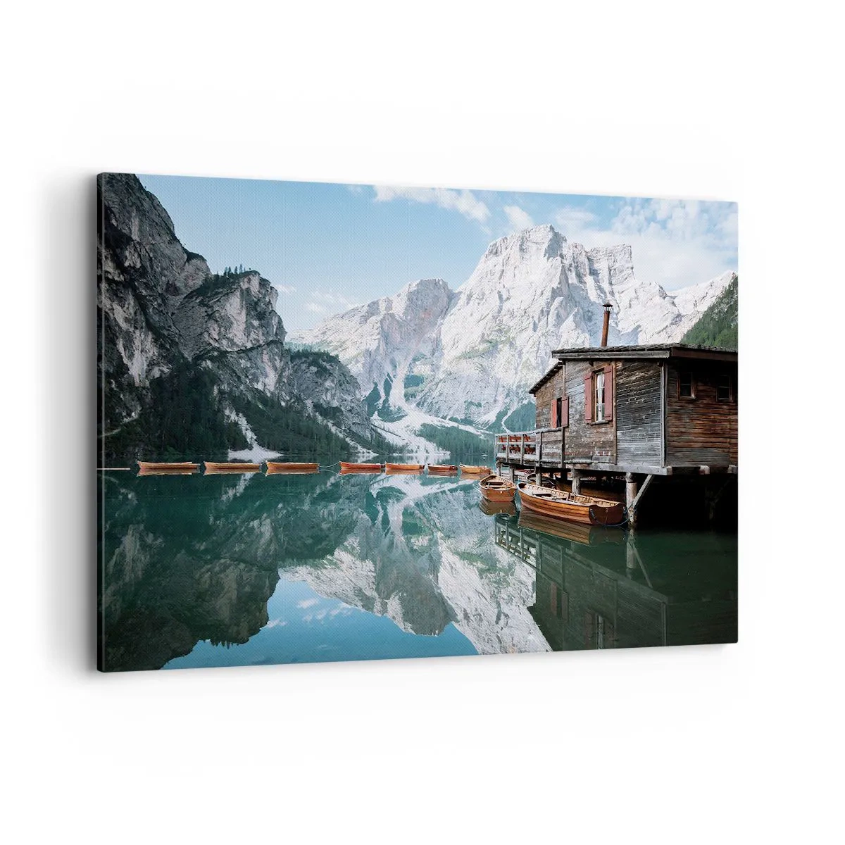 Obraz na plátne - Kryštalické, horské ráno - 100x70 cm