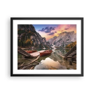 Plagát v čiernom ráme - Sľub dňa - 50x40 cm