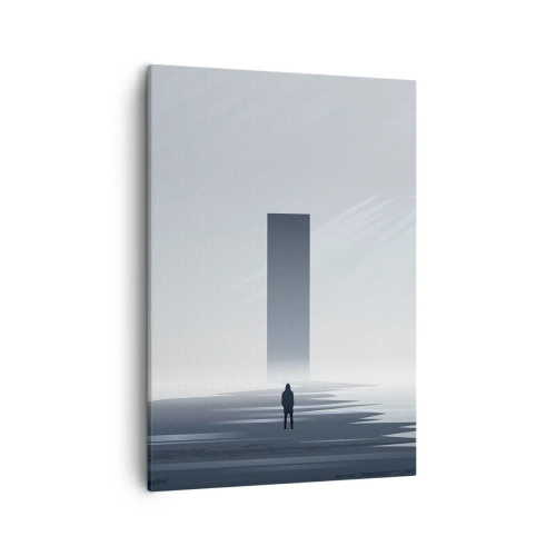 Obraz na plátne - Príležitosť alebo hrozba? - 50x70 cm